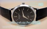 Copy Patek Philippe Calatrava Black Dial Watch